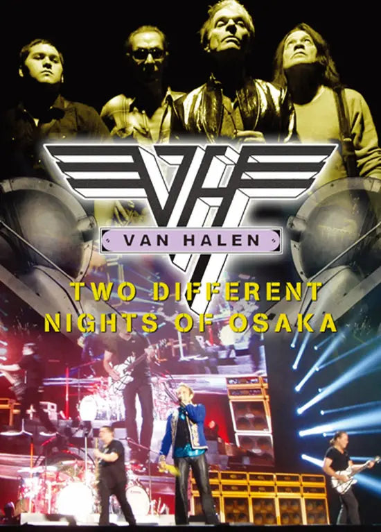 VAN HALEN / Two Diferent Nights Of Osaka (2DVDR)