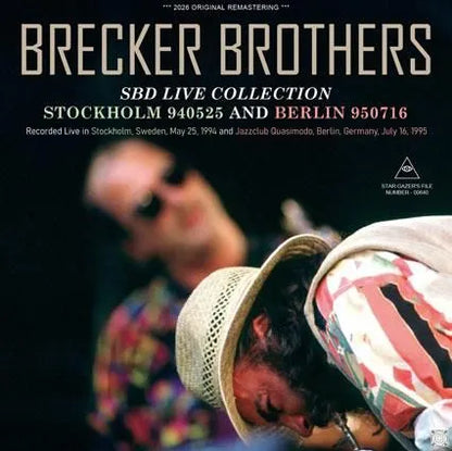 BRECKER BROTHERS / SBD LIVE COLLECTION STOCKHOLM 940525 AND BERLIN 950716 (2CDR)
