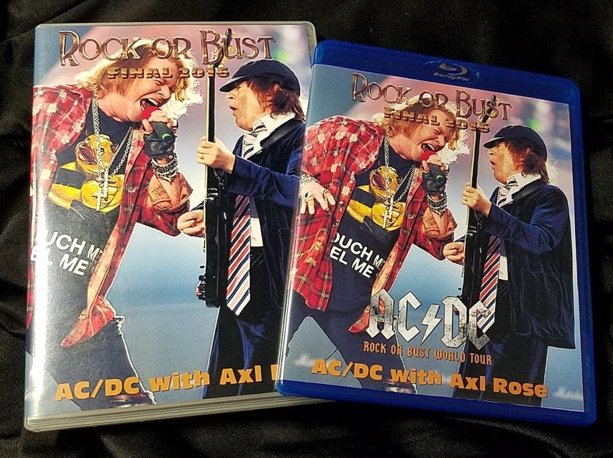 AC/DC / Rock or Bust World Tour 2016 With/Axl Rose Wells Fargo Center (1DVDR)