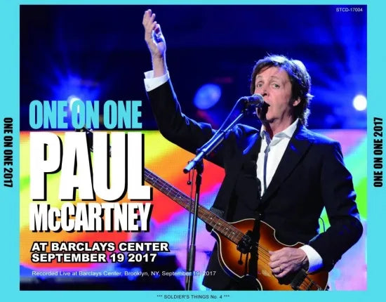 PAUL McCARTNEY / ONE ON ONE AT BARCLAYS CENTER SEPTEMBER 19 (3CDR)