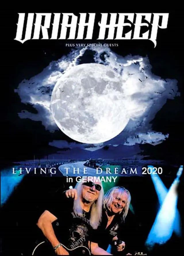 Uriah Heep / Living The Dream Tour 2020 in Germany (1DVDR)