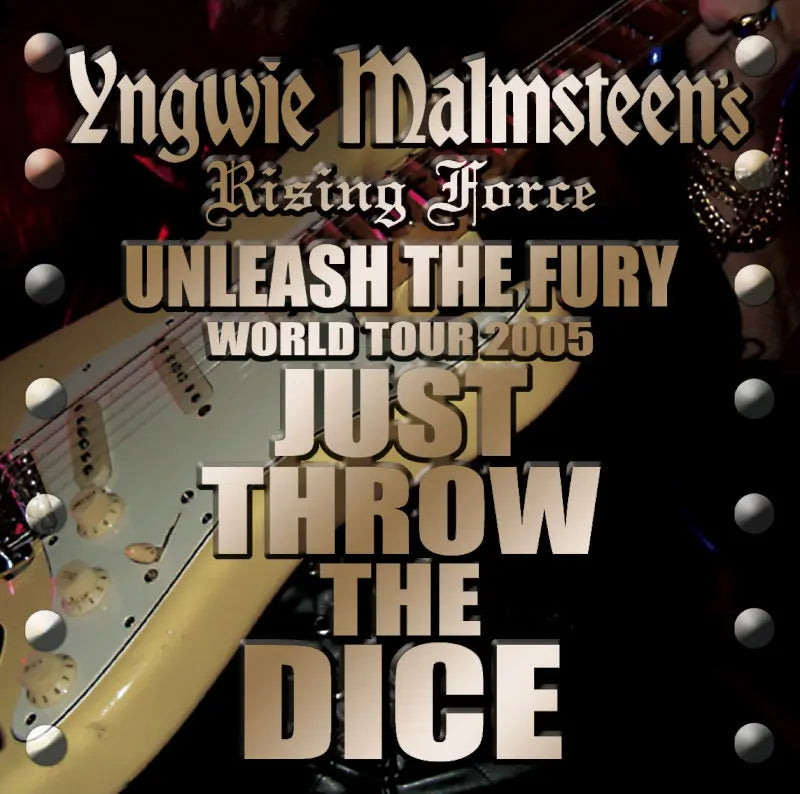 YNGWIE MALMSTEEN'S RISING FORCE / JUST THROW THE DICE Namba Hatch, Osaka 2005  (2CDR)