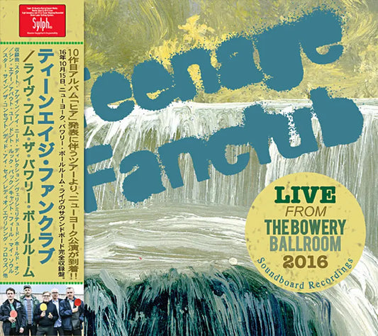TEENAGE FANCLUB / Live From The Bowery Ballroom 2016 (2CDR)