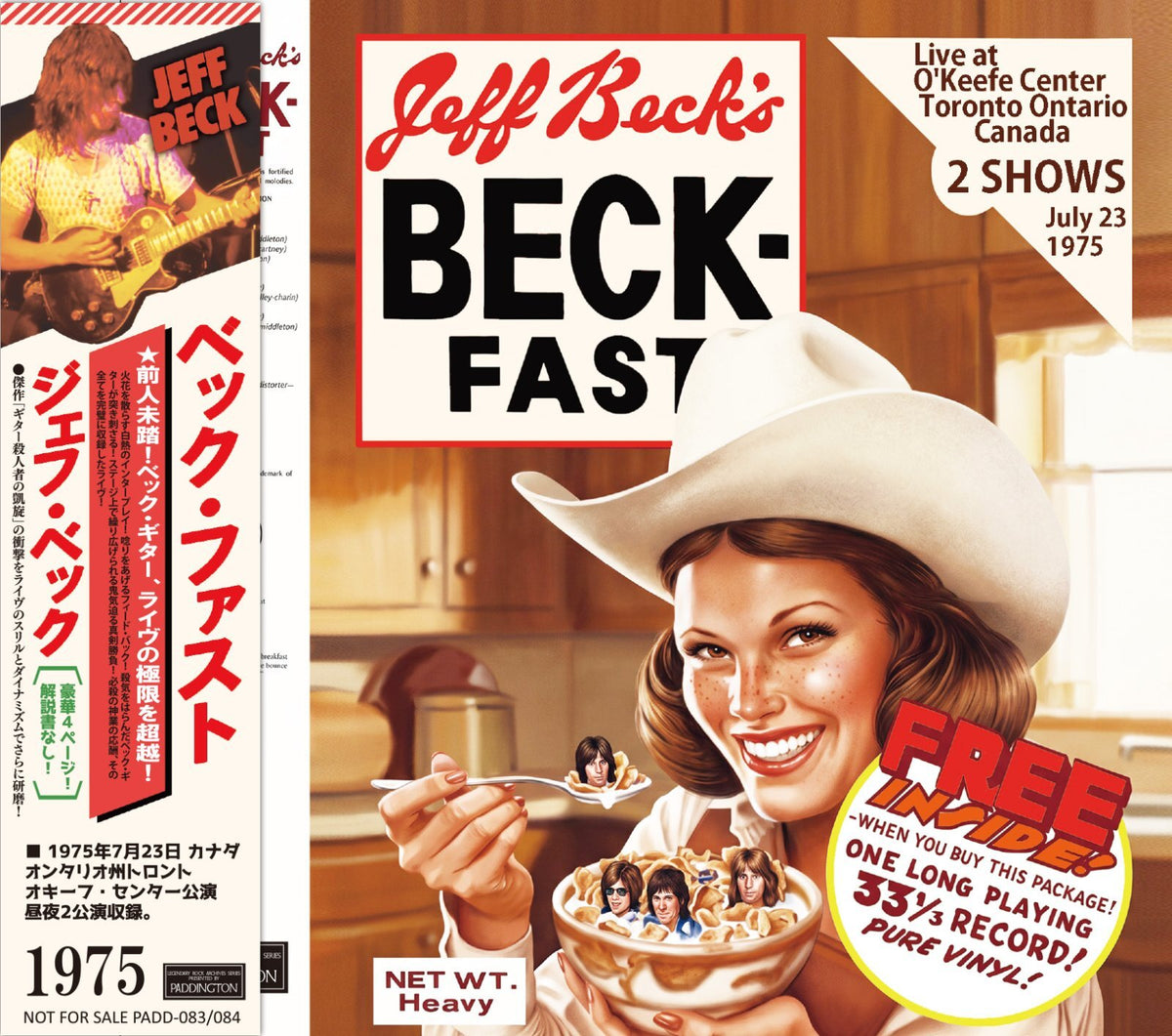JEFF BECK / 1975 BECK-FAST (2CD)