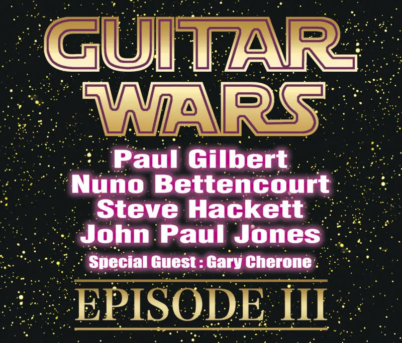 Paul Gilbert/Nuno Bettencourt/Steve Hackett / GUITAR WARS EPISODE III Namba Hatch 2003 (3CD)