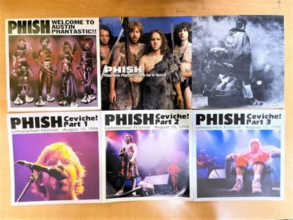 PHISH / LIVE ALBUMS (6 titles, 10 discs)
