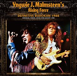 YNGWIE J. MALMSTEEN'S RISING FORCE / DEFINITIVE BUDOKAN 1988 (2CD+1DVDR)