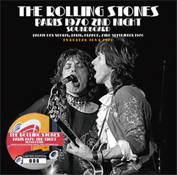 THE ROLLING STONES / PARIS 1970 2ND NIGHT SOUNDBOARD (1CD)