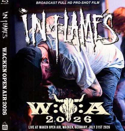 IN FLAMES / WACKEN OPEN AIR 2026 HD PRO SHOT (1BDR)