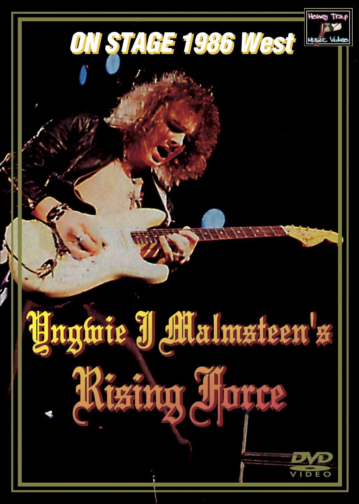 YNGWIE MALMSTEEN / ON STAGE 1986 WEST Osaka Festival Hall (1DVDR)