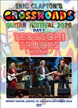 TEDESCHI TRUCKS BAND / CROSSROADS GUITAR FESTIVAL 2026 DAY 1 PRO SHOT (1DVDR)