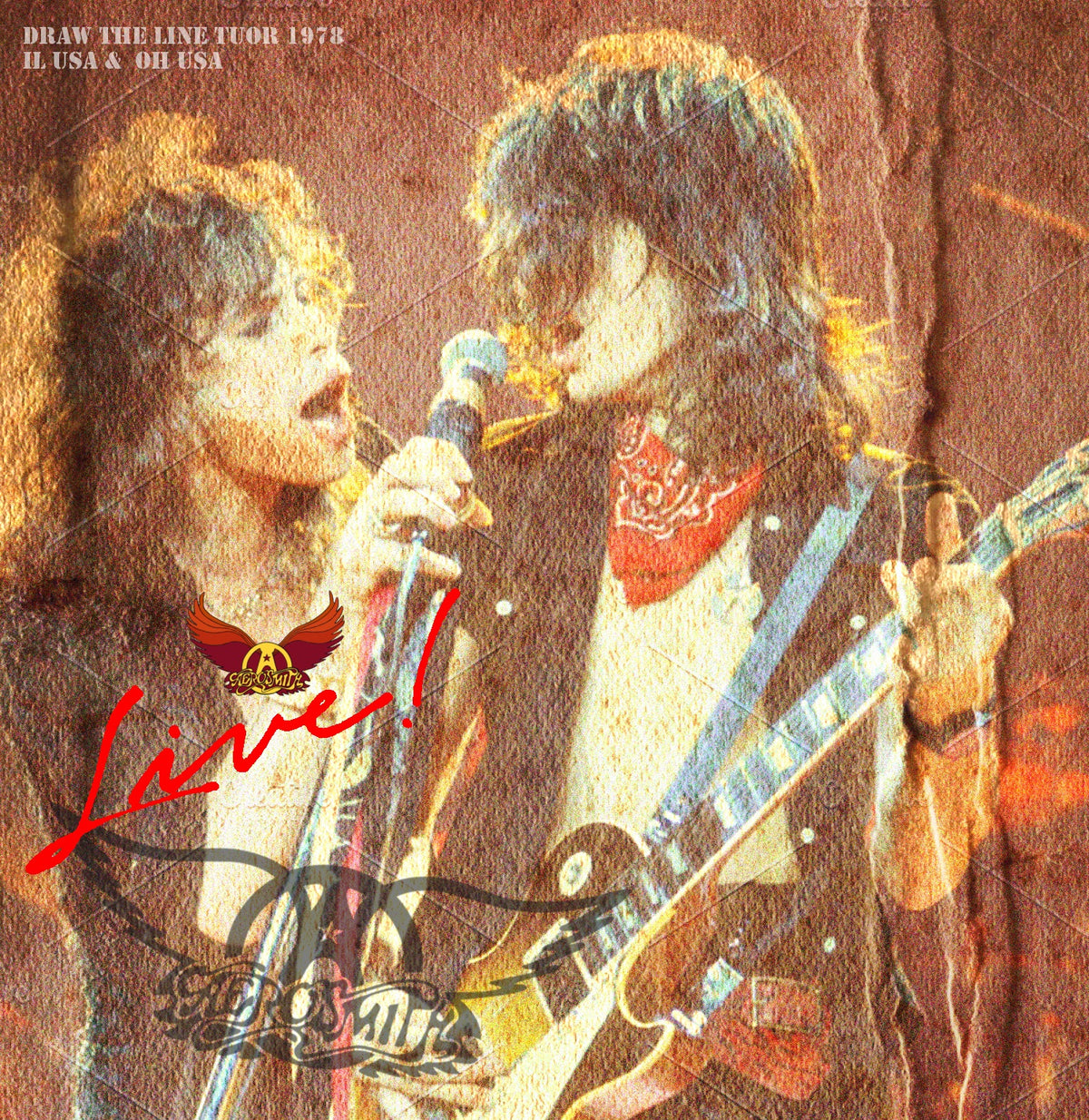 Aerosmith / Draw The Line Tour 1978 The Aragon Ballroom SOUNDBOARD (2CDR)