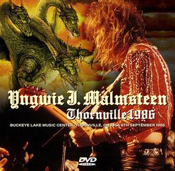 YNGWIE J. MALMSTEEN / THORNVILLE 1986 (1DVDR)