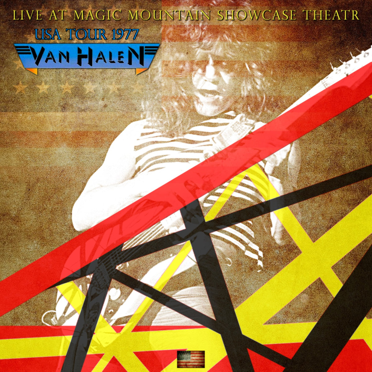 VAN HALEN / USA Tour 1977 Magic Mountain Showcase Theatre (1CDR)