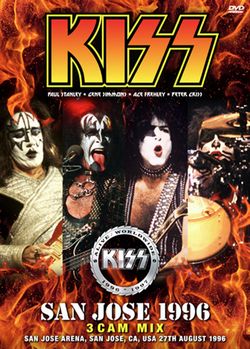 KISS / SAN JOSE 1996 3 CAM MIX (1DVDR)