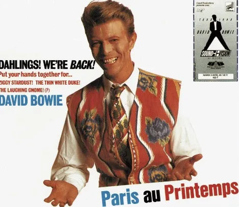 DAVID BOWIE / PARIS AU PRINTEMPS (2CDR)