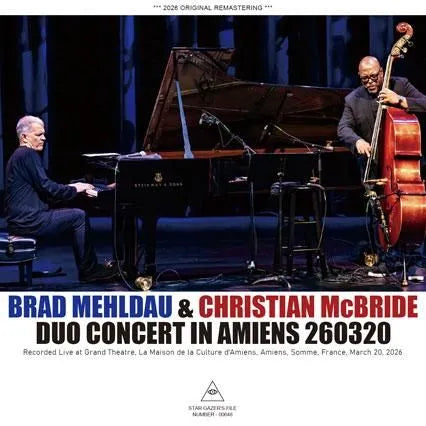 BRAD MEHLDAU & CHRISTIAN McBRIDE / DUO CONCERT IN AMIENS 260320 (1CDR)