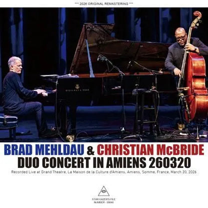 BRAD MEHLDAU & CHRISTIAN McBRIDE / DUO CONCERT IN AMIENS 260320 (1CDR)