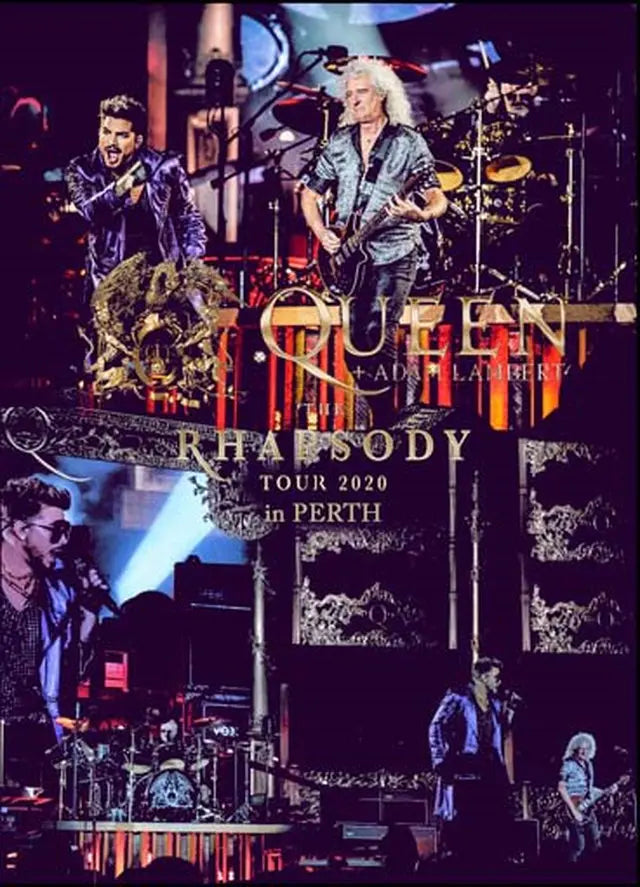 Queen + Adam Lambert / The Rhapsody Tour 2020 in Perth (1DVDR)