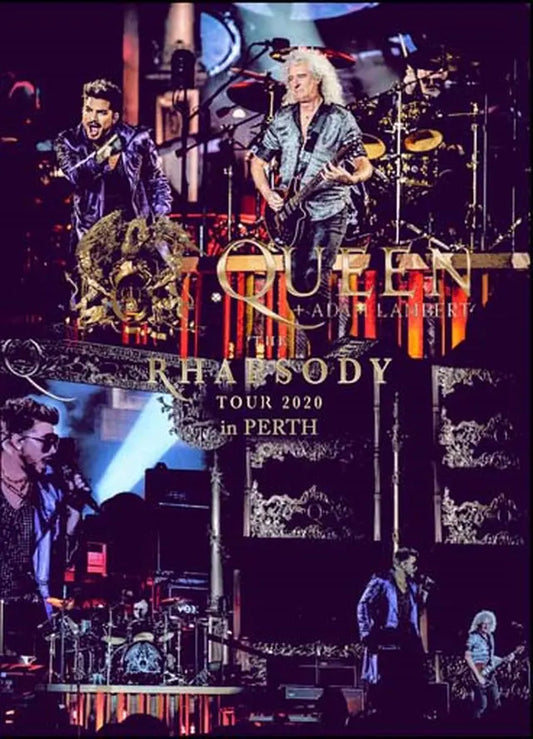 Queen + Adam Lambert / The Rhapsody Tour 2020 in Perth (1DVDR)