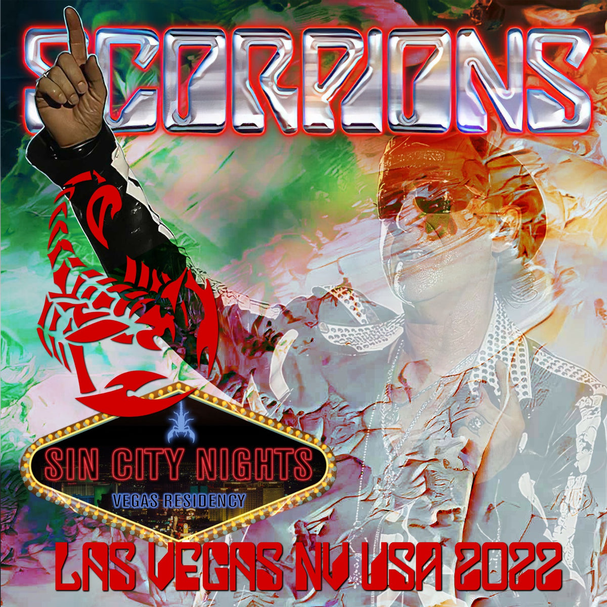 Scorpions / Sin City Nights 2022 Tour Zappos Theater (2CDR)