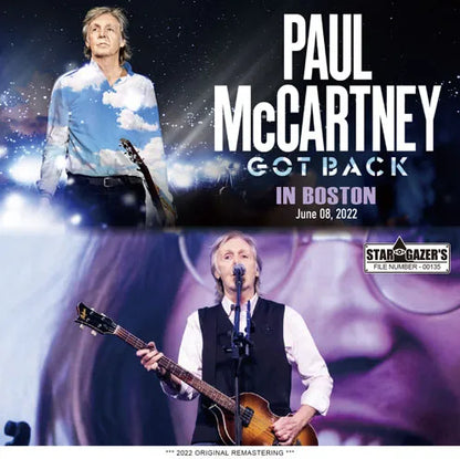 PAUL McCARTNEY / GOT BACK IN BOSTON, JUNE 08 (2CDR)