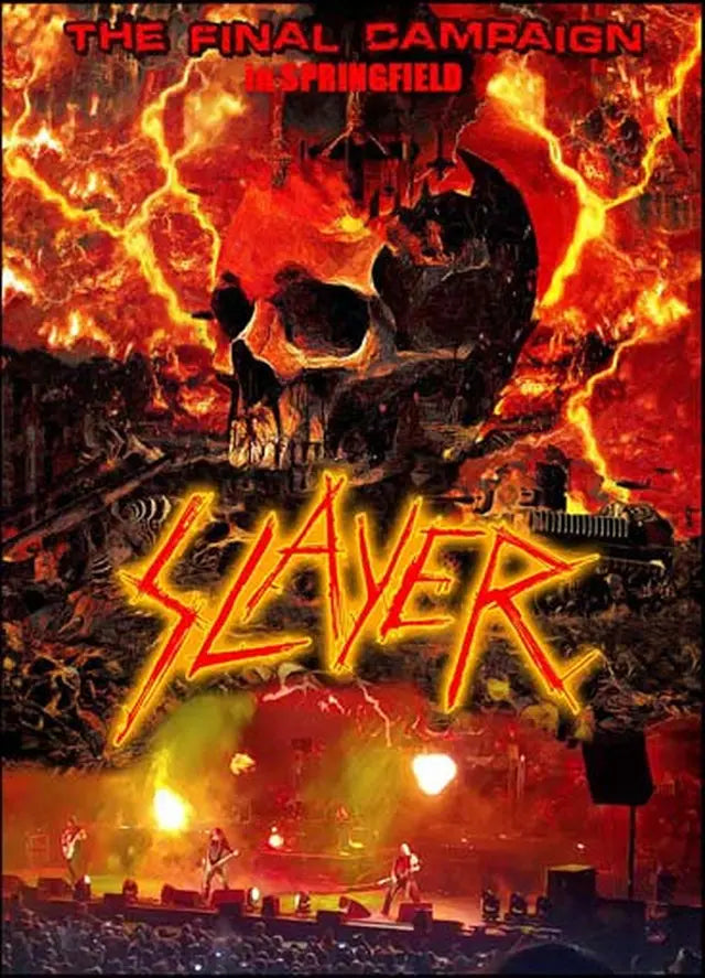 Slayer / The Final Campaign in Springfield (1DVDR)