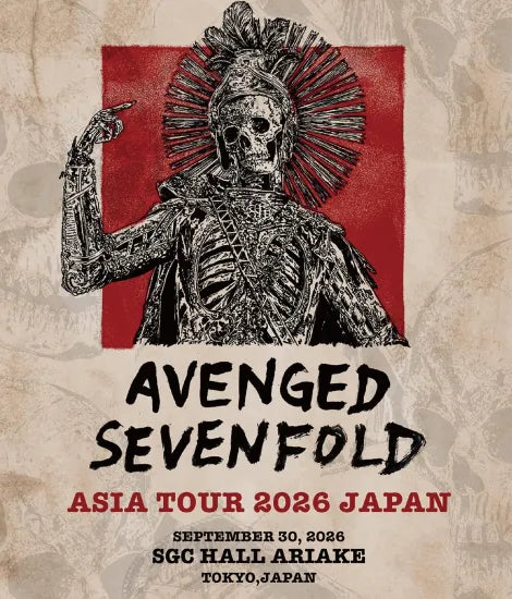 AVENGED SEVENFOLD / ASIA TOUR 2026 JAPAN PRO SHOT (1BDR)