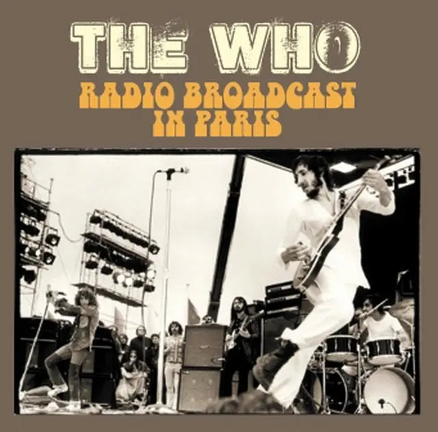 THE WHO / Radio Broadcast In Paris SOUNDBOARD (1CDR)