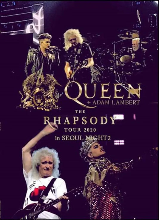 Queen + Adam Lambert / The Rhapsody Tour 2020 in Seoul Night2 (1DVDR)