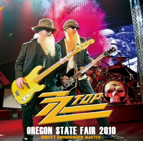 ZZ TOP / OREGON STATE FAIR 2010 STEREO SOUNDBOARD (2CDR)