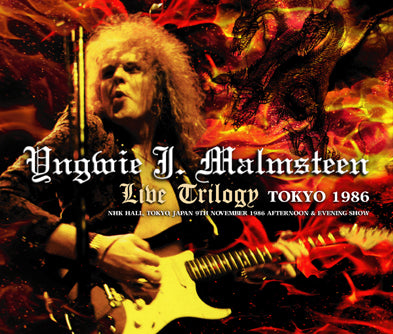 YNGWIE J. MALMSTEEN / LIVE TRILOGY TOKYO 1986 (4CDR)