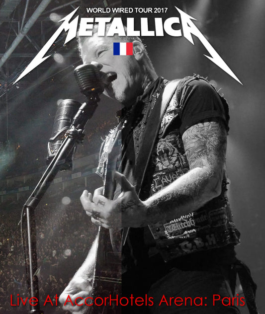 METALLICA / Worldwired Tour 2017 AccorHotels Arena PRO SHOT (1DVDR)