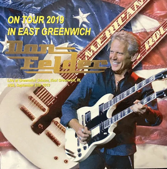 DON FELDER / ON TOUR 2019 IN EAST GREENWICH (2CDR)