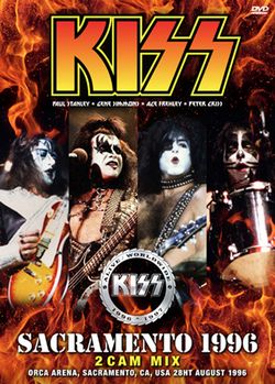 KISS / SACRAMENTO 1996 2 CAM MIX (1DVDR)