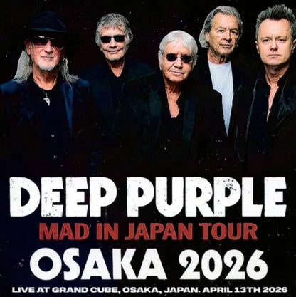 DEEP PURPLE / OSAKA 2026 (2CDR)