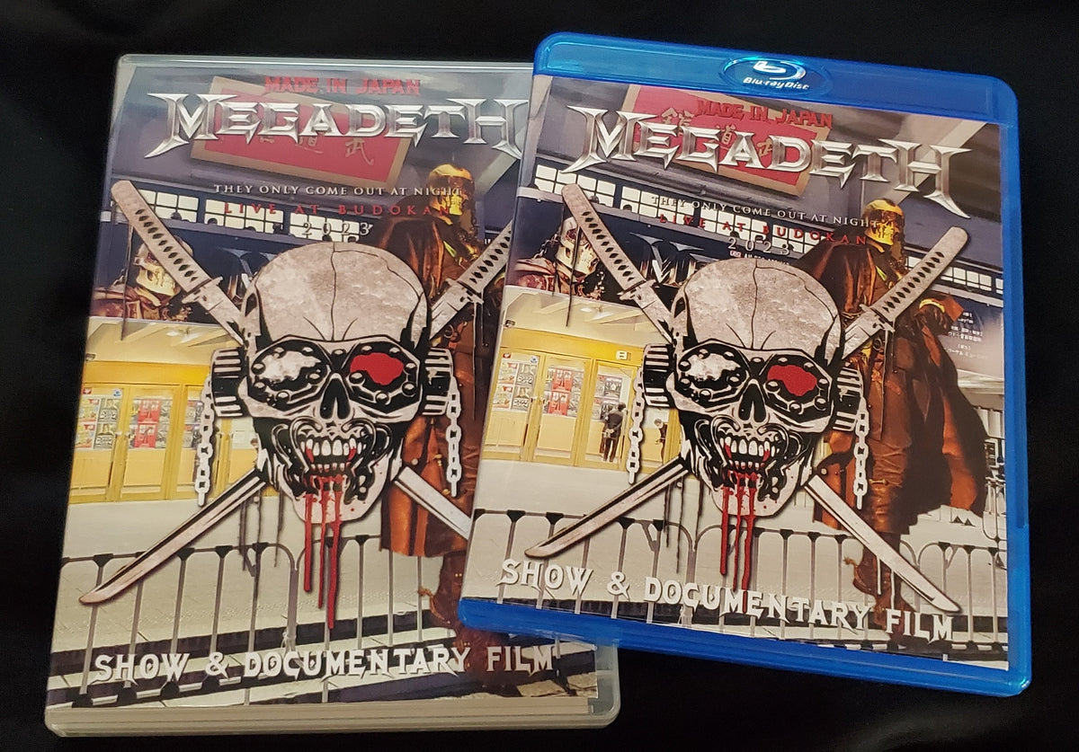Megadeth / The Sick, The Dying... And The Dead! Japan Tour 2023 commemorative version Nippon Budokan (2DVDR)