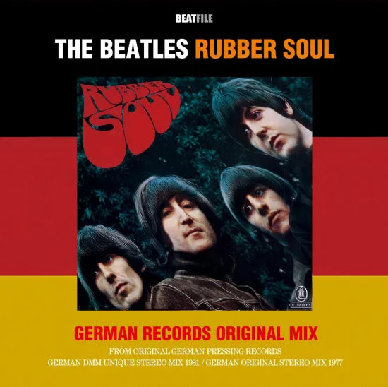 THE BEATLES / RUBBER SOUL GERMAN RECORDS ORIGINAL MIX (1CDR)