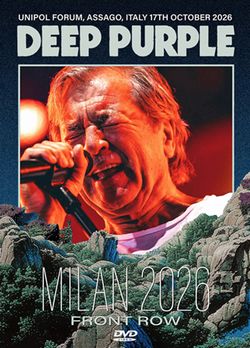 DEEP PURPLE / MILAN 2026 FRONT ROW (1DVDR)