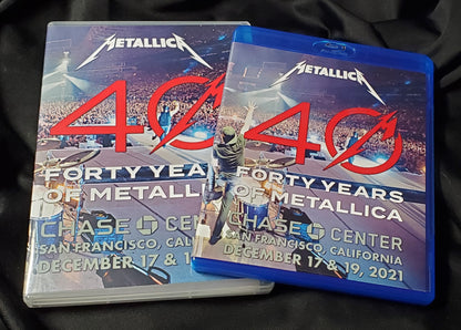 METALLICA / 40th Anniversary Show 2021 Chase Center (2DVDR)