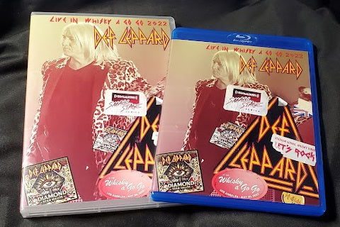 Def Leppard / Live in Whisky A Go Go 2022 Whisky A Go Go PRO SHOT (1DVDR)