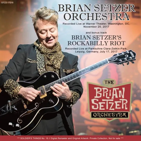 BRIAN SETZER ORCHESTRA / LIVE AT WARNER THEATER 2017 AND BONUS (2CDR)