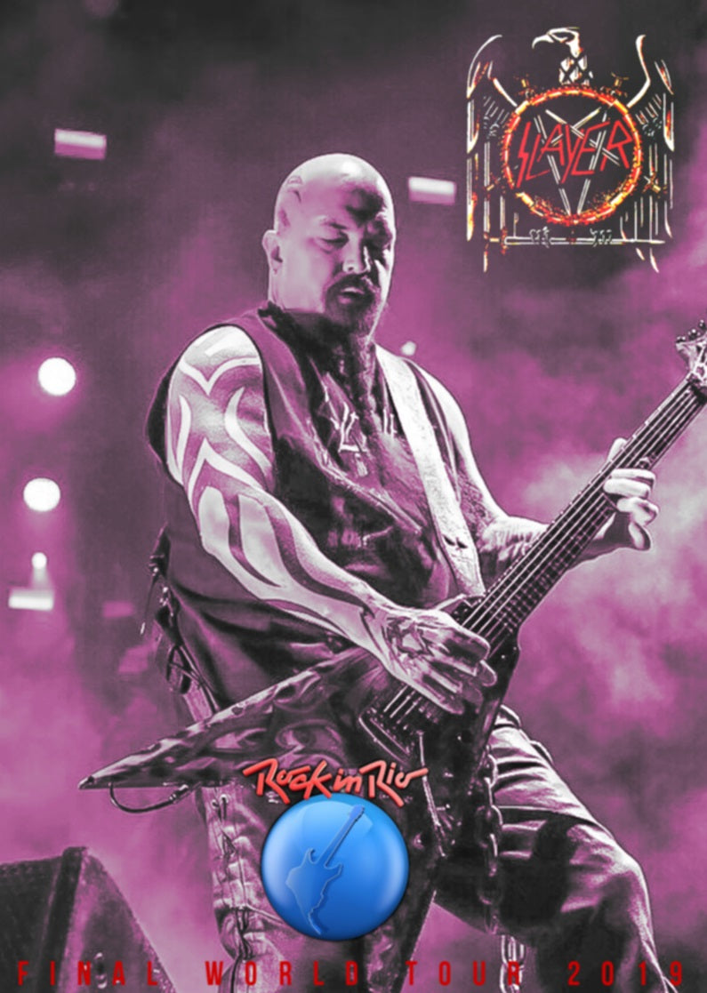 SLAYER / Final World Tour 2019 Rock in Rio PRO SHOT (1DVDR)