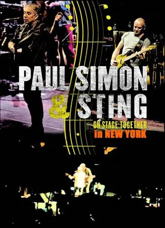 PAUL SIMON & STING / in New York On Stage Together MSG NY 2014 (2DVDR)
