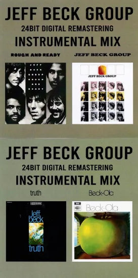 JEFF BECK GROUP / ROUGH AND READY / JEFF BECK GROUP / Truth / Beck-Ola INSTRUMENTAL MIX (4CDR)