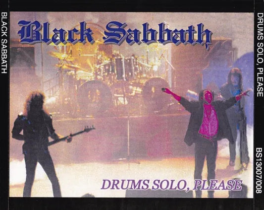 BLACK SABBATH / DRUMS SOLO, PLEASE (2CDR)