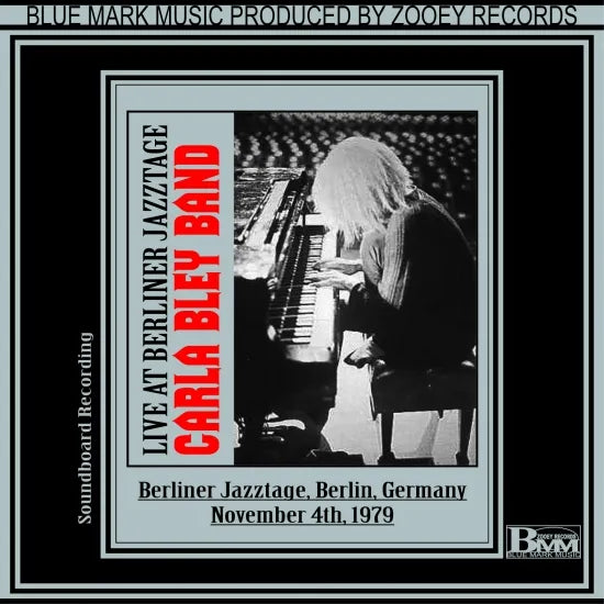 CARLA BLEY BAND / LIVE AT BERLINER JAZZTAGE SOUNDBOARD (1CDR)