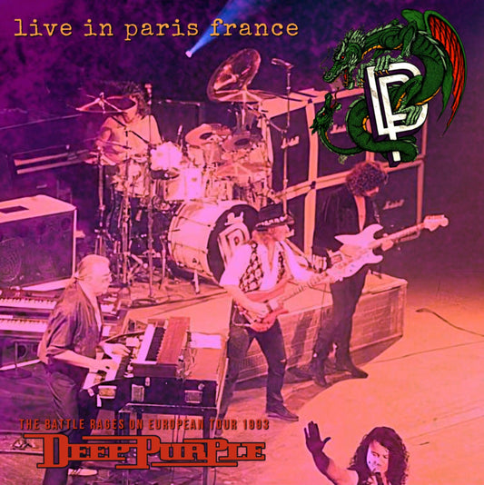 Deep Purple / The Battle Rages On European Tour 1993 France 2nd show Le Zenith SOUNDBOARD (2CDR)