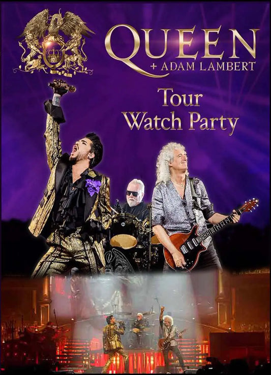 Queen + Adam Lambert / Tour Watch Party (1DVDR)