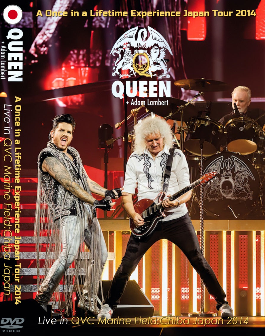 Queen + Adam Lambert / A Once in a Lifetime Experience Japan Tour 2014 PRO SHOT (1DVDR)